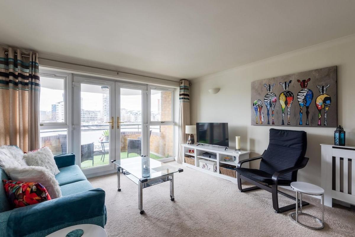 Modern One Bed Flat Overlooking The Thames River Apartment *